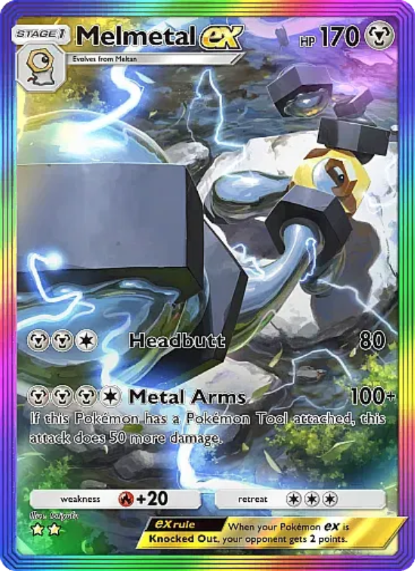 Melmetal ex Pokémon TCG Card
