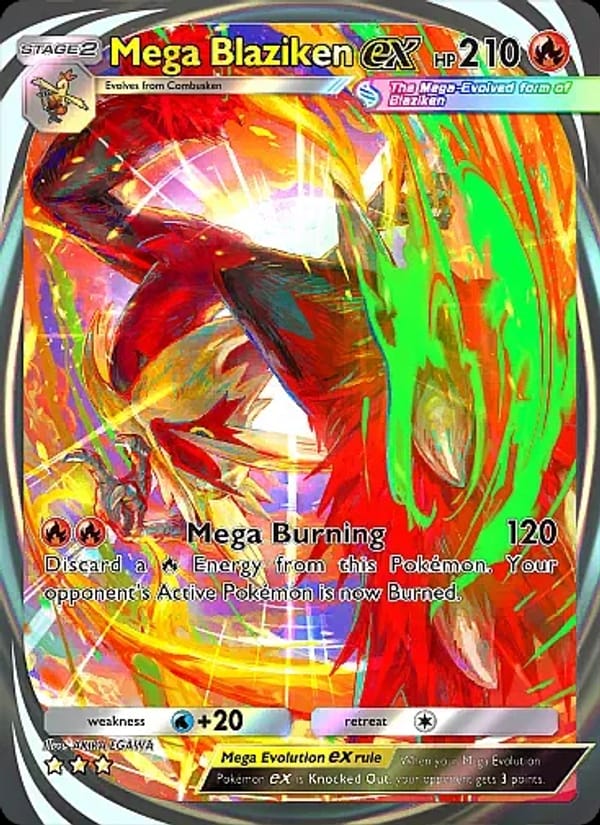 Mega Blaziken ex 284/226