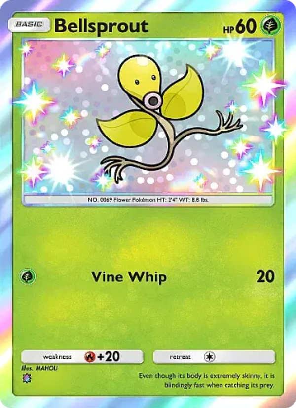 Bellsprout Pokémon TCG Card