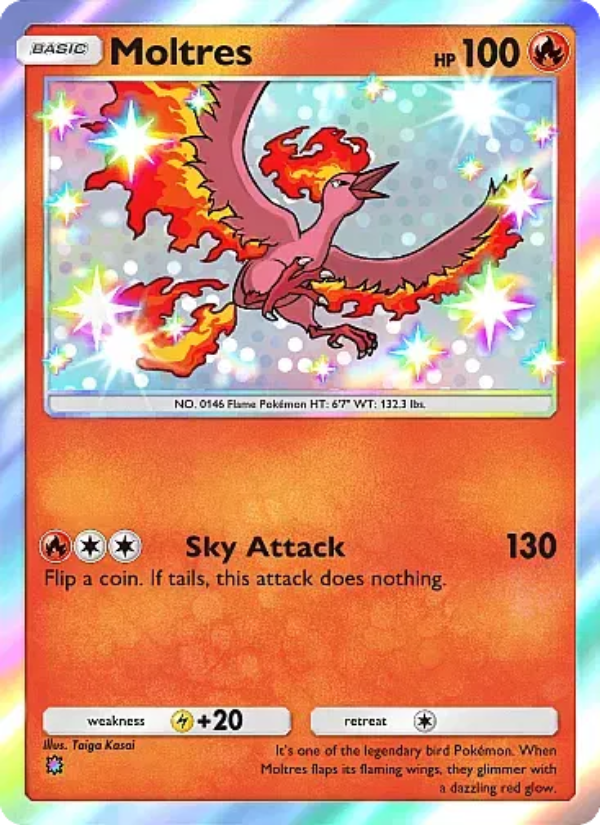 Moltres Pokémon TCG Card