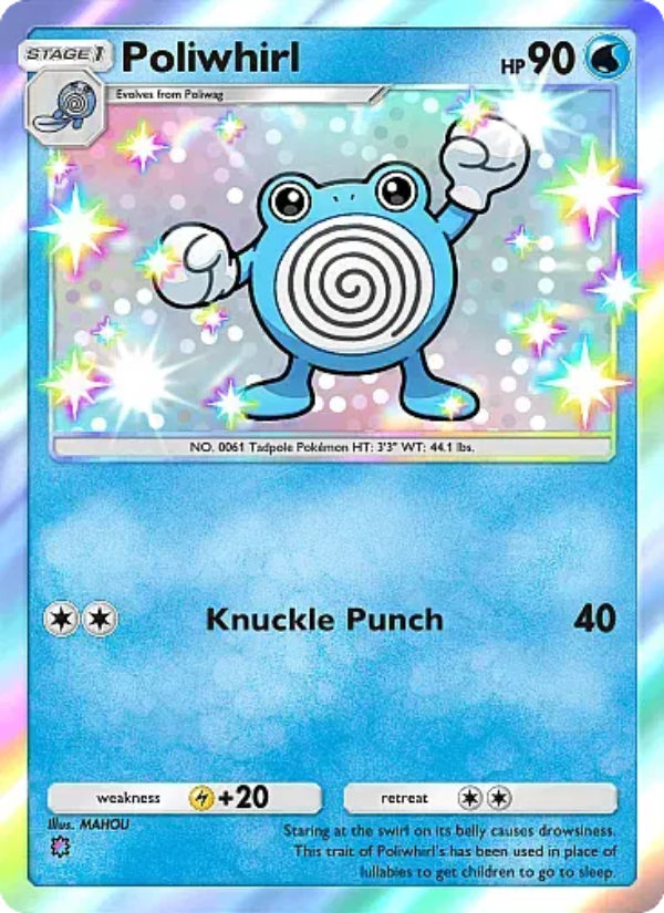 Poliwhirl Pokémon TCG Card