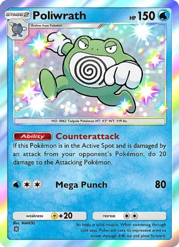 Poliwrath Pokémon TCG Card