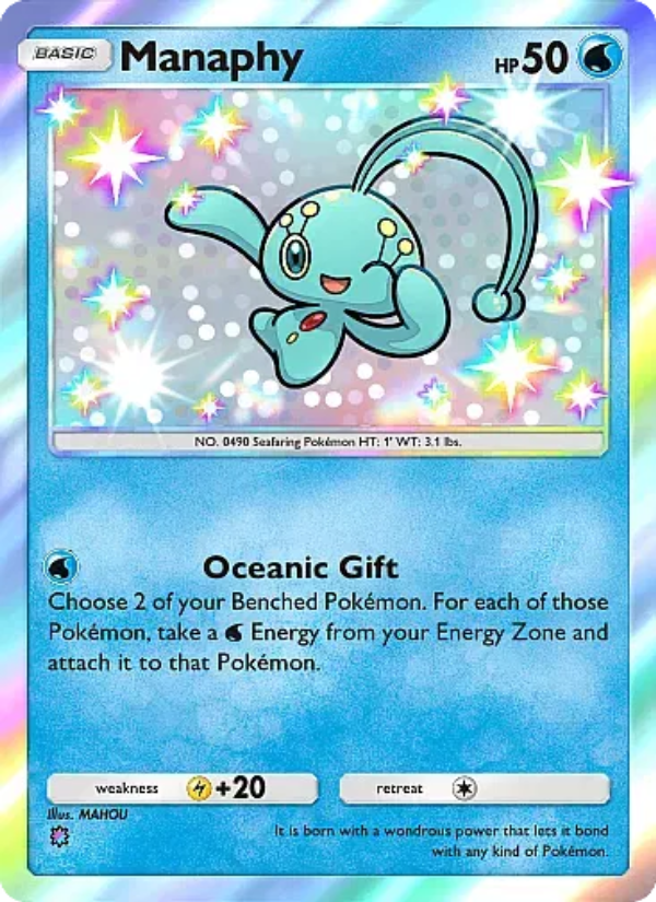 Manaphy Pokémon TCG Card