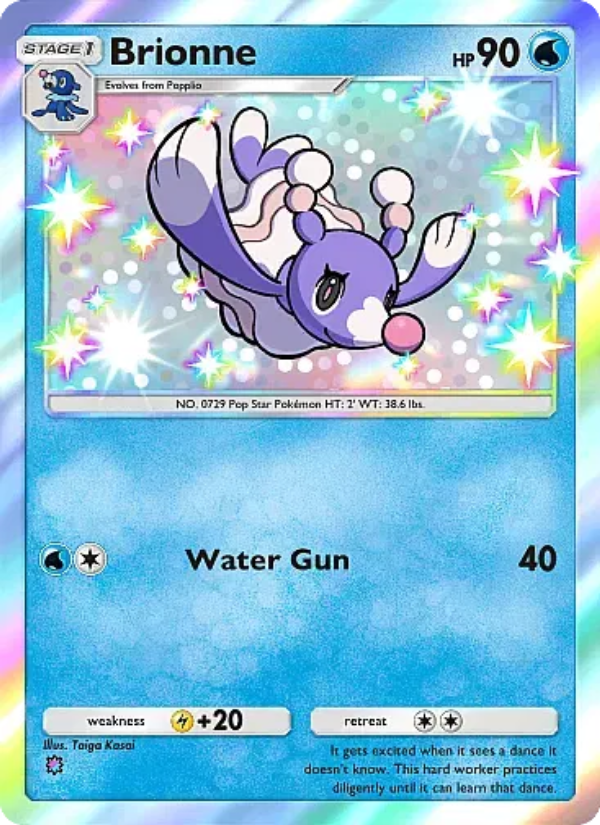 Brionne Pokémon TCG Card