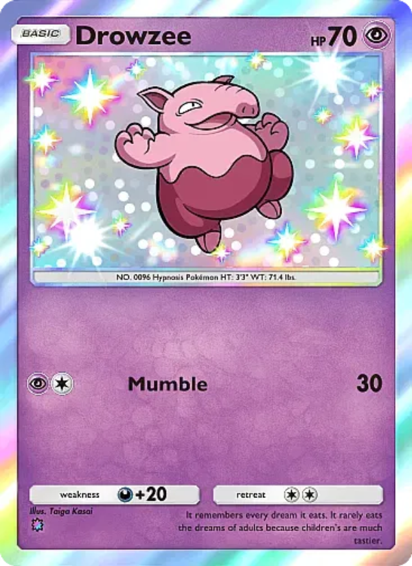 Drowzee Pokémon TCG Card
