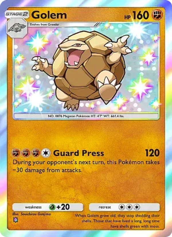 Golem Pokémon TCG Card