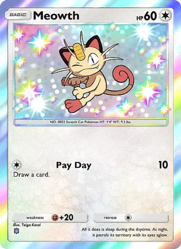 Meowth Pokémon TCG Card