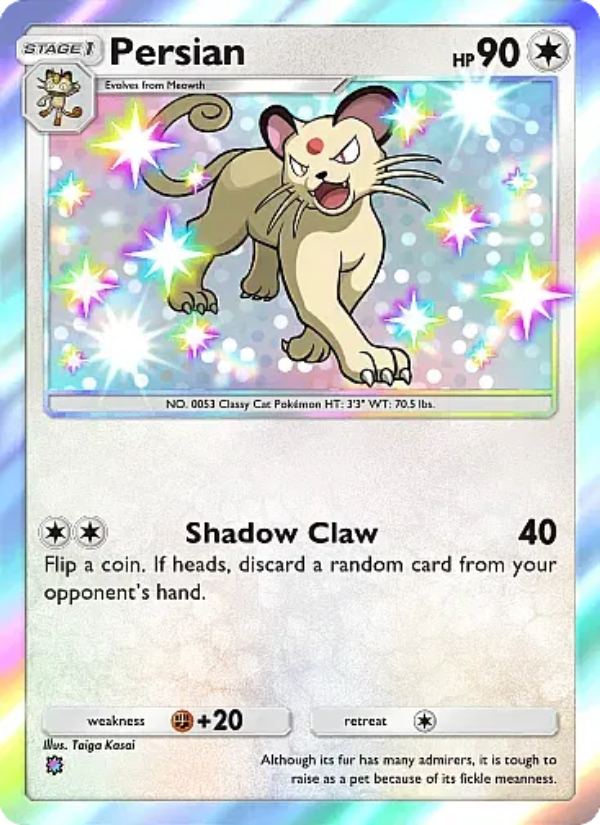 Persian Pokémon TCG Card