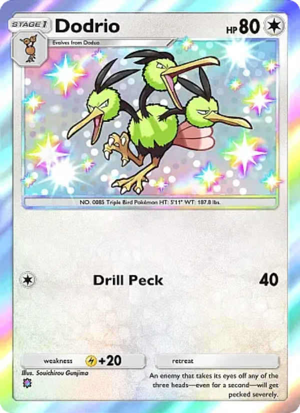 Dodrio Pokémon TCG Card