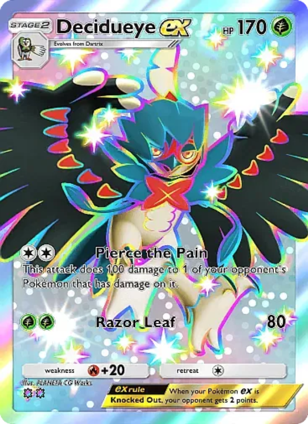 Decidueye ex Pokémon TCG Card