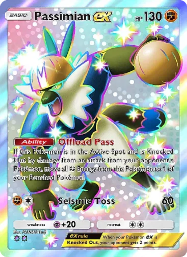 Passimian ex Pokémon TCG Card