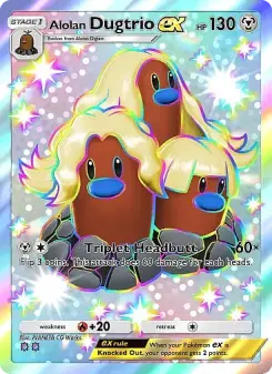 Alolan Dugtrio ex