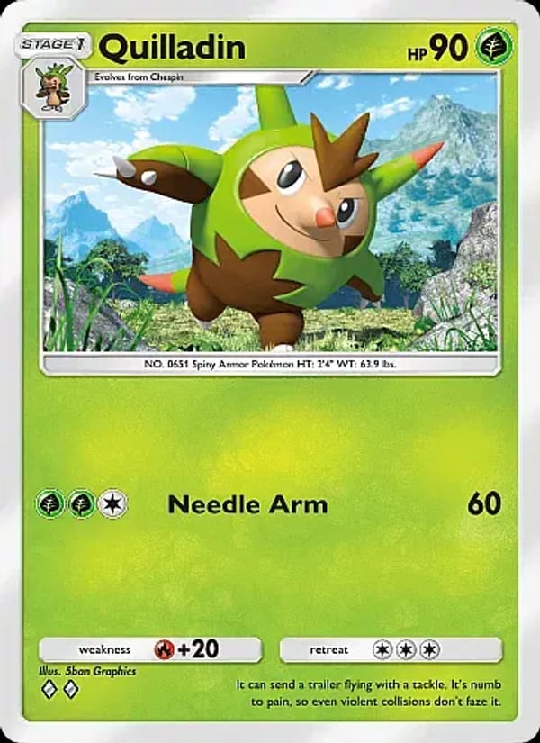 Quilladin 009/155