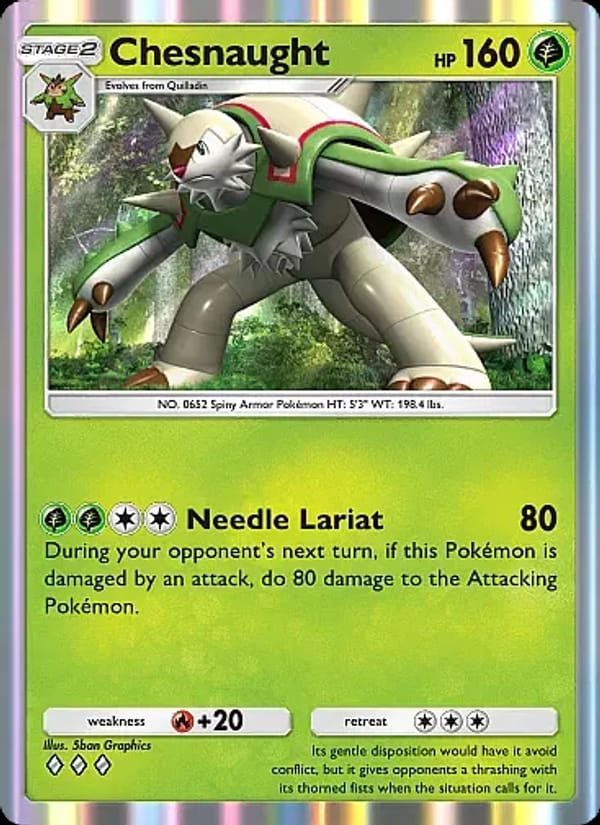 Chesnaught 010/155