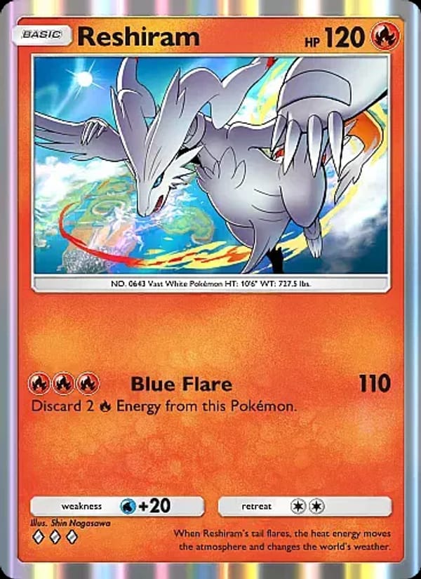 Reshiram 019/155