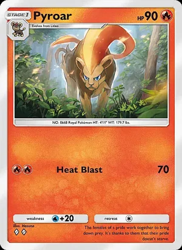 Pyroar 021/155