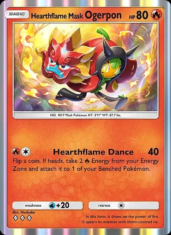 Hearthflame Mask Ogerpon 027/155