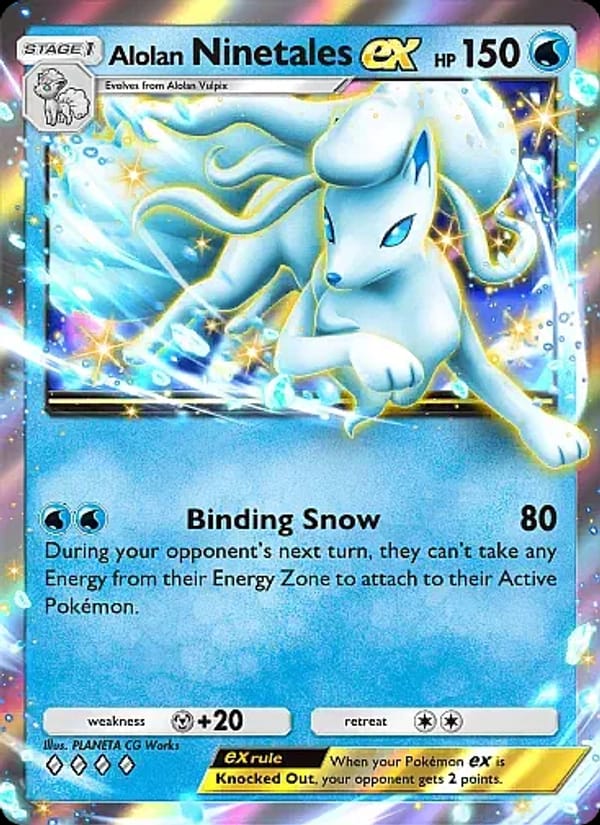 Alolan Ninetales ex 029/155