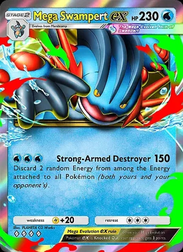 Mega Swampert ex 036/155
