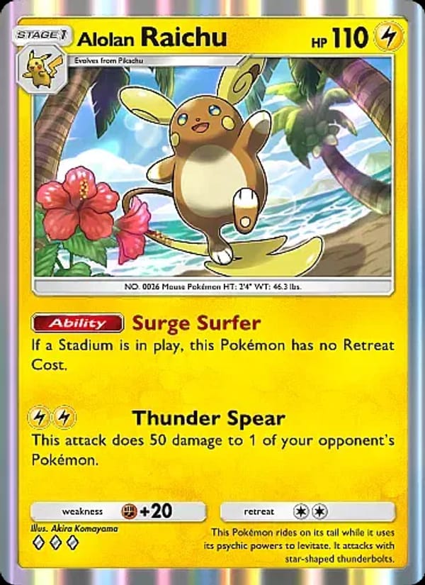Alolan Raichu 050/155