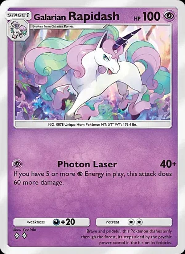 Galarian Rapidash 059/155