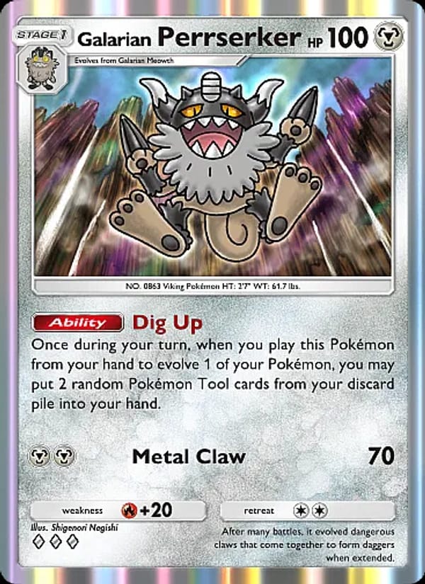 Galarian Perrserker 111/155