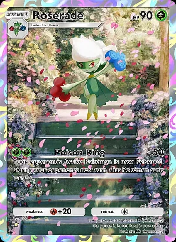 Roserade 157/155