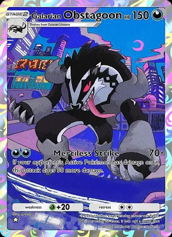 Galarian Obstagoon 176/155