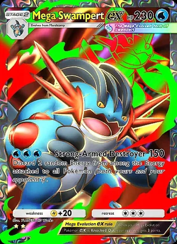 Mega Swampert ex 183/155