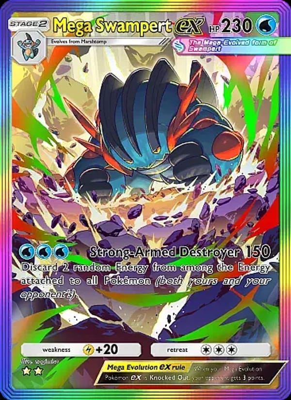 Mega Swampert ex 197/155
