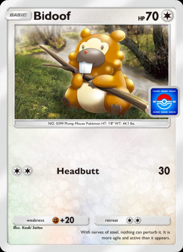 Bidoof 057/000
