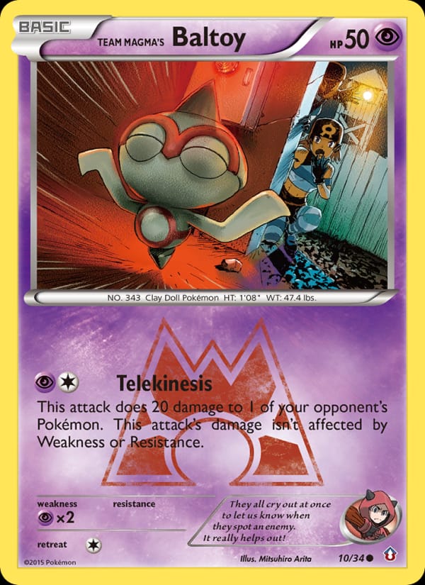 Team Magma's Baltoy 010/034