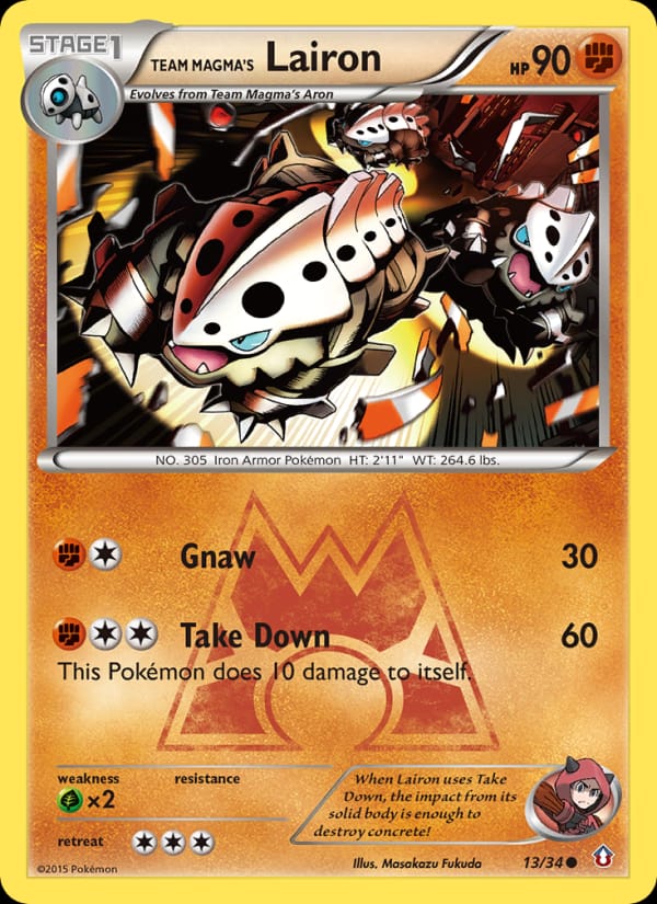Team Magma's Lairon 013/034