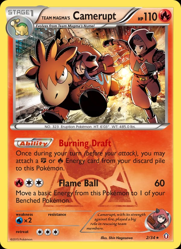 Team Magma's Camerupt 002/034