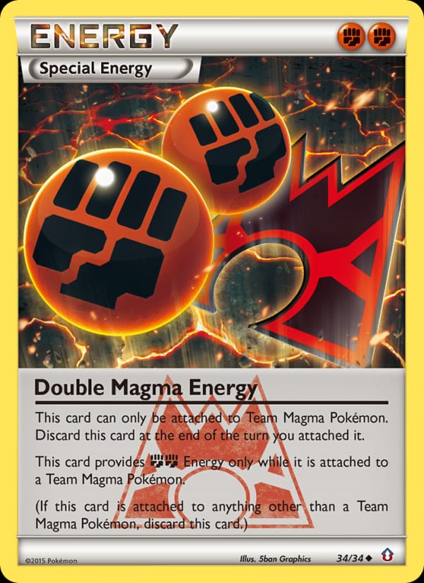 Double Magma Energy 034/034
