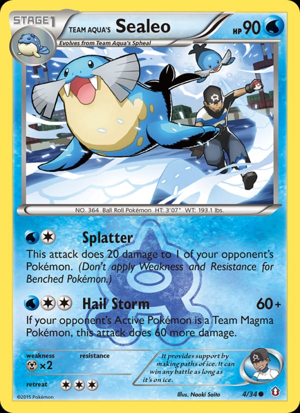 Team Aqua's Sealeo 004/034