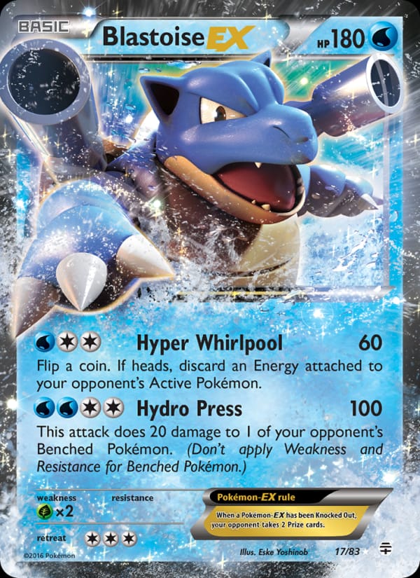 Blastoise EX 017/083