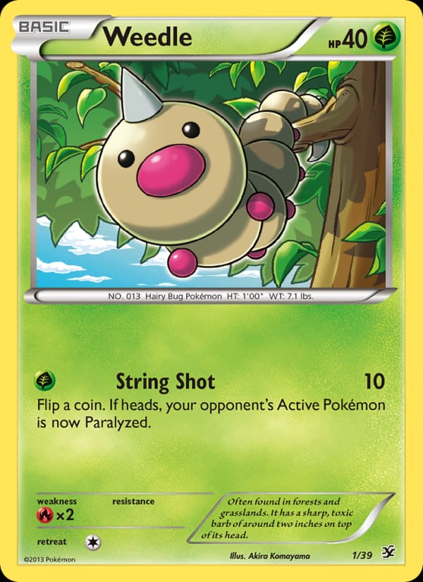 Weedle 001/039