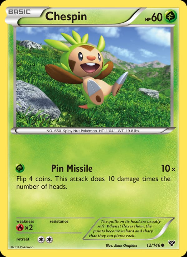 Chespin 012/146