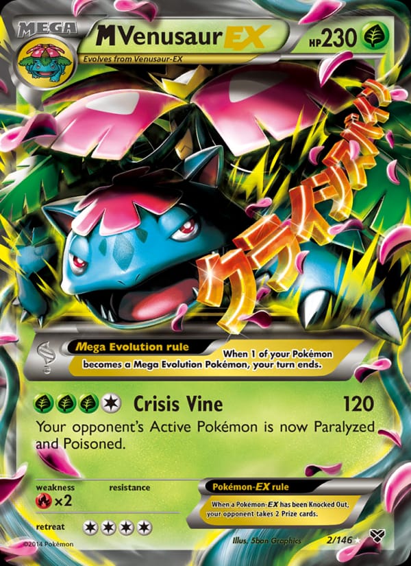 M Venusaur EX 002/146