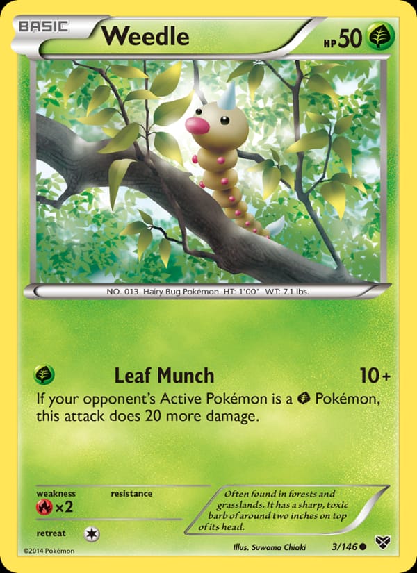 Weedle 003/146