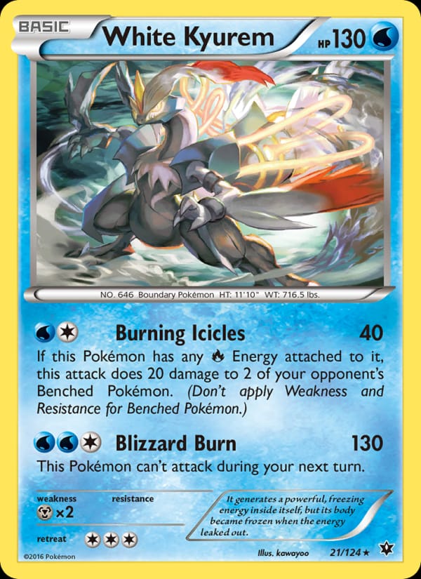 White Kyurem 021/124