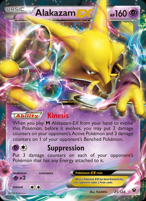Alakazam EX 025/124