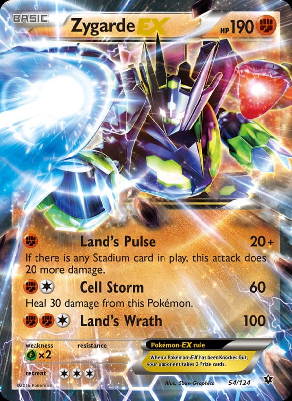 Zygarde EX 054/124