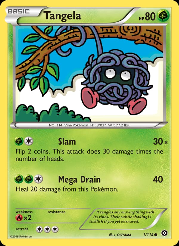 Tangela 001/114
