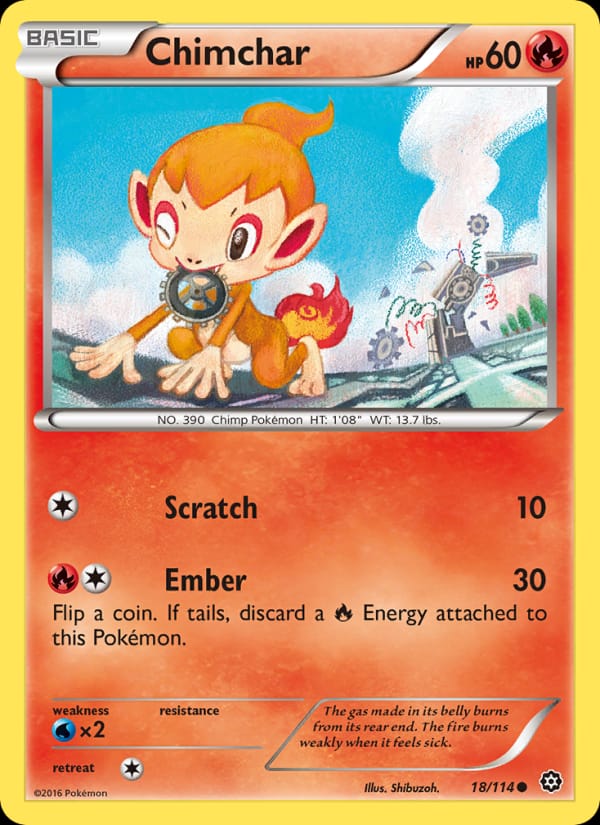 Chimchar 018/114