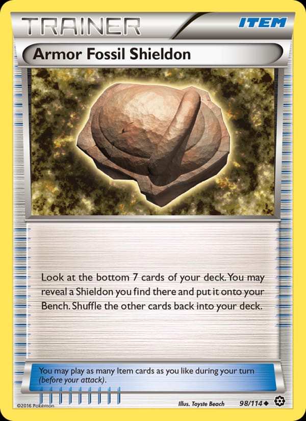 Armor Fossil Shieldon 098/114