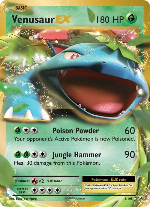 Venusaur EX 1 – Non-holo