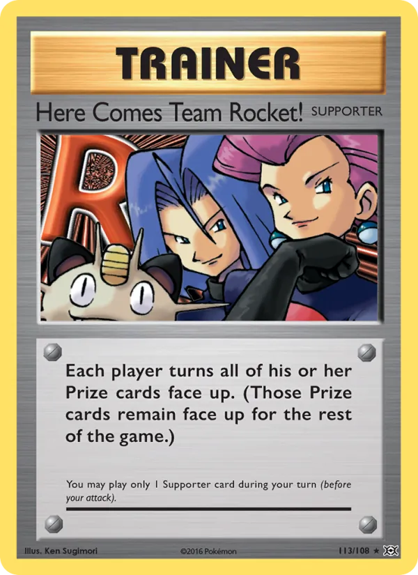 Here Comes Team Rocket! 113 – Non-holo