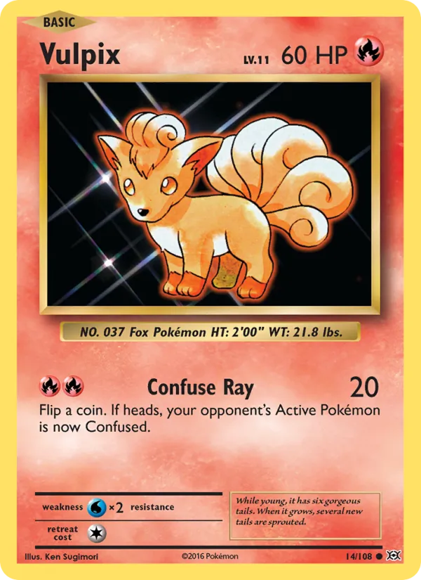 Vulpix 14 – Non-holo